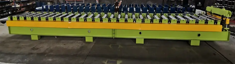 corrugated roofing machine