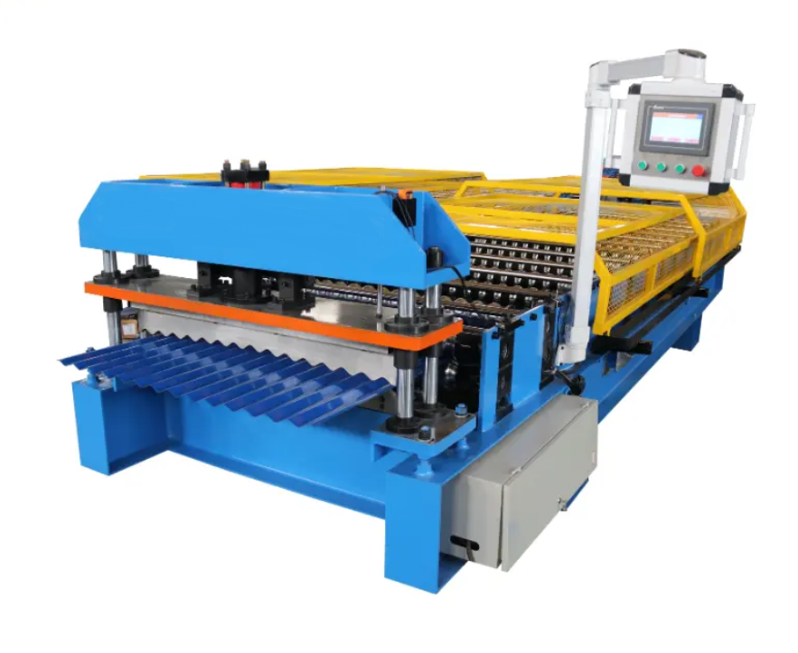 Corrugated iron roofing sheet making machine with CE