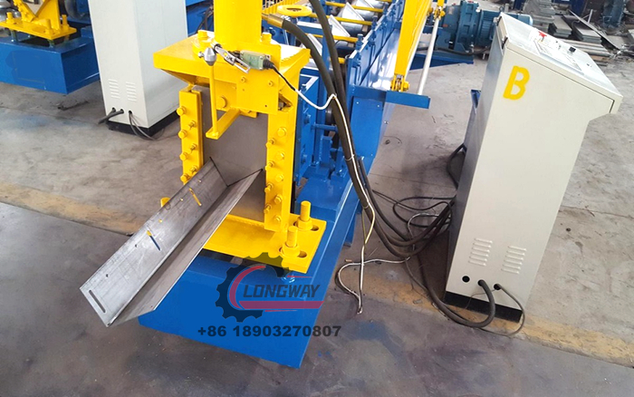 Steel L Angle Forming machine with punch