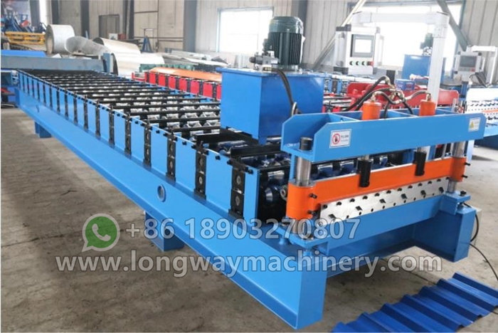 750 Trapezoidal Cladding wall panel forming machine