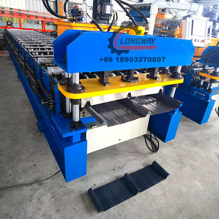 3 Rib Trapezoid roof sheet making machine