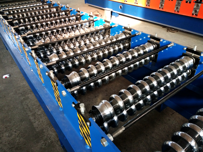 18 Corrugated Steel Roofing Sheet Making Machine