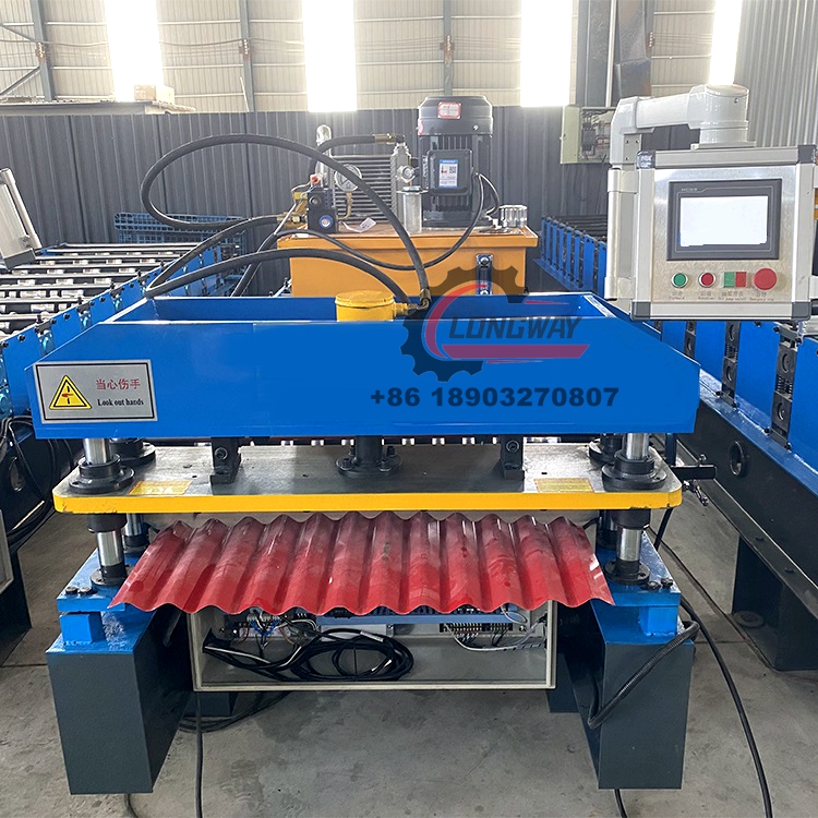 18 Corrugated Steel Roofing Sheet Making Machine