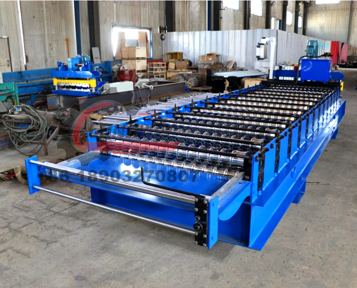 988 Corrugated roofing sheet forming machine