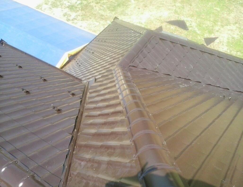 Euro 1100 Metal roof tile making machine