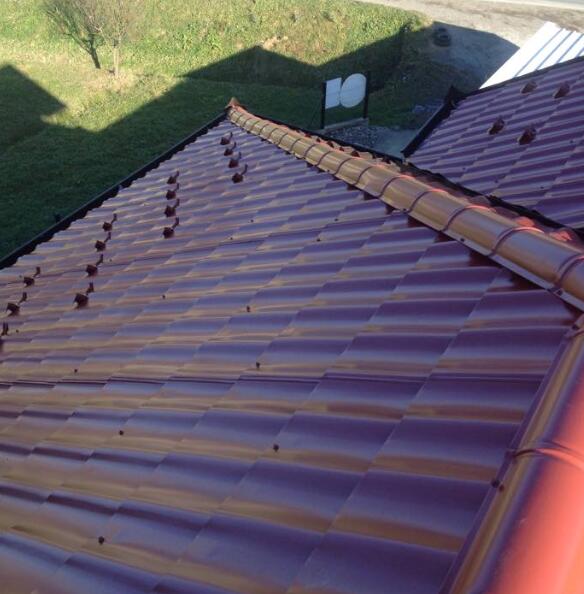 Q Tile Metal Roofing Step Tile Forming Machine