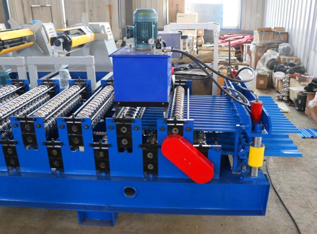 R101 Aluzinc Calamina Double Layer Roofing Machine