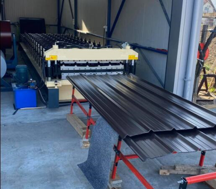 roof panel machine