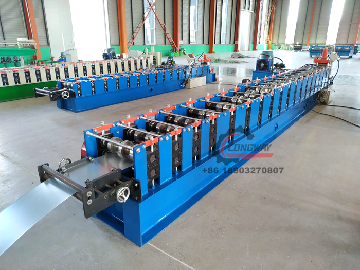 Aluminum 5 inch K gutter forming machine