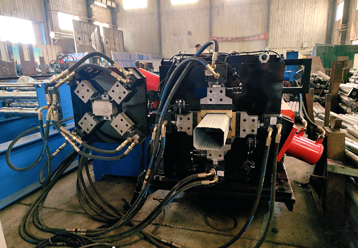 Metal Gutter Downspout Pipe Forming Machine