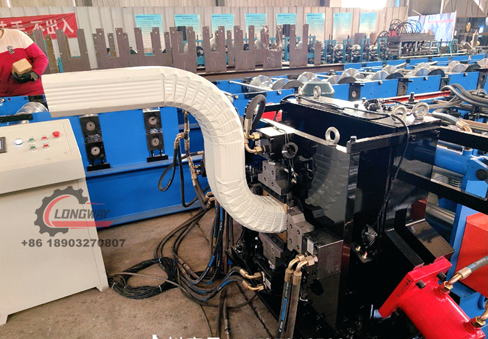 Metal Gutter Downspout Pipe Forming Machine