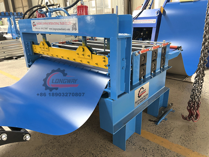 1mm Simple steel coil cut to length machine