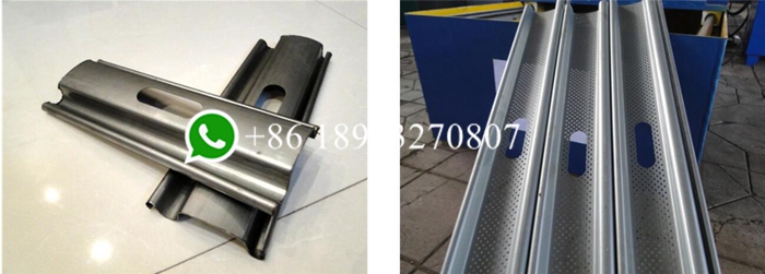 Garage door rolling shutter door forming machine