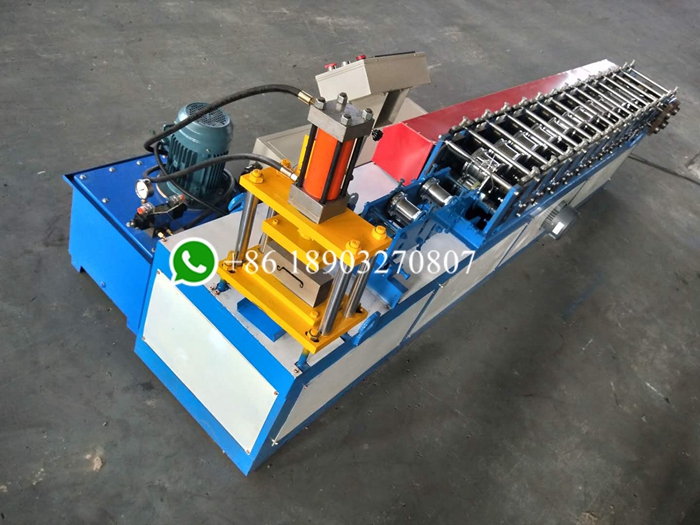 Garage door rolling shutter door forming machine