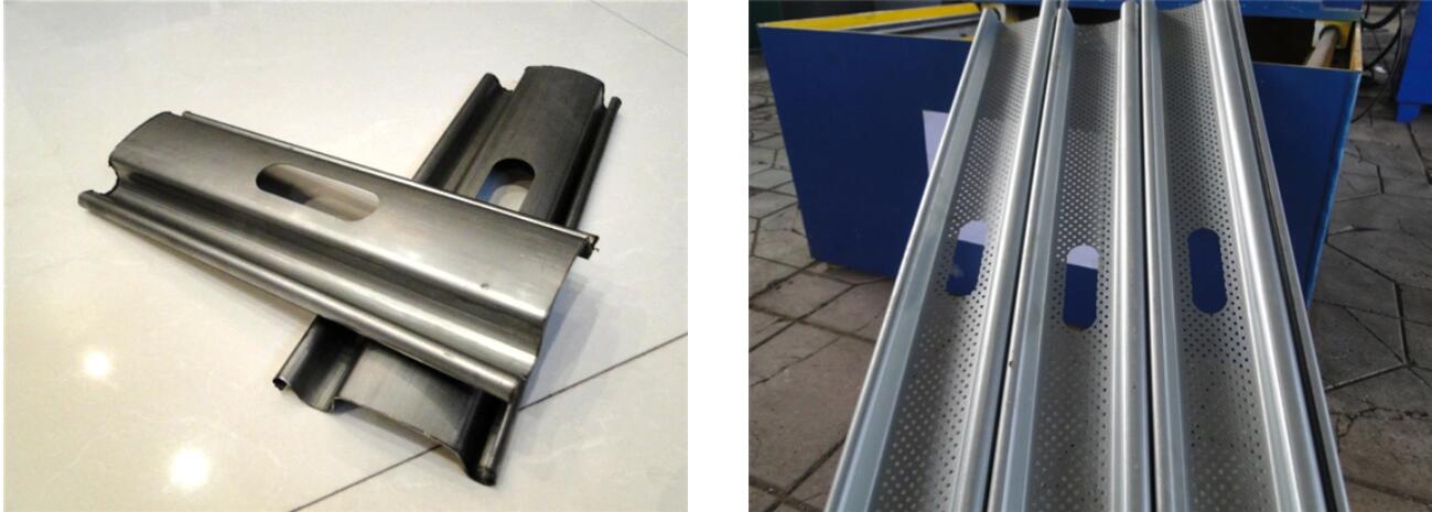 Garage door rolling shutter door forming machine