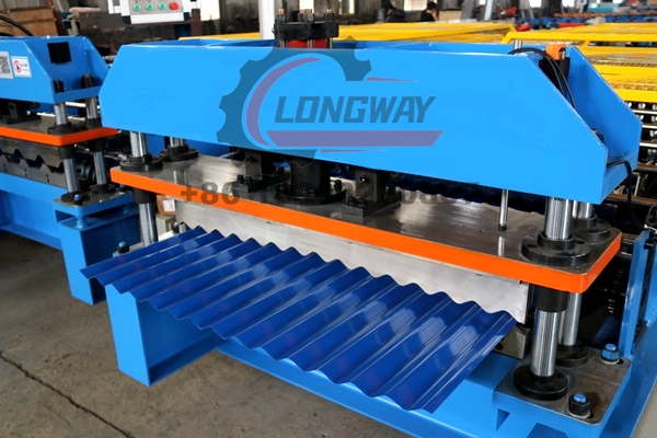 corrugated roofing machine