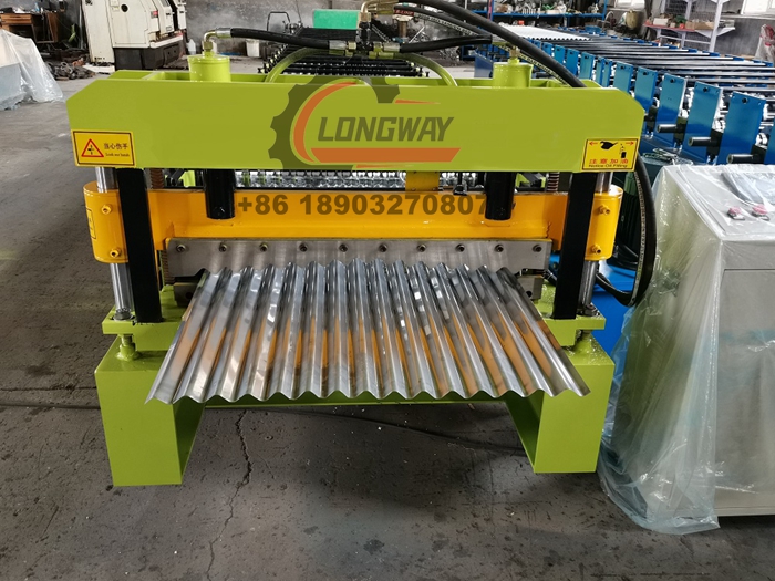 micro ondulada roofing machine