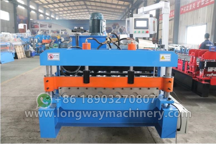custom metal roofing machine