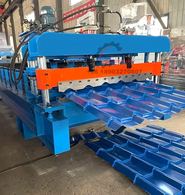 roof tile making machine