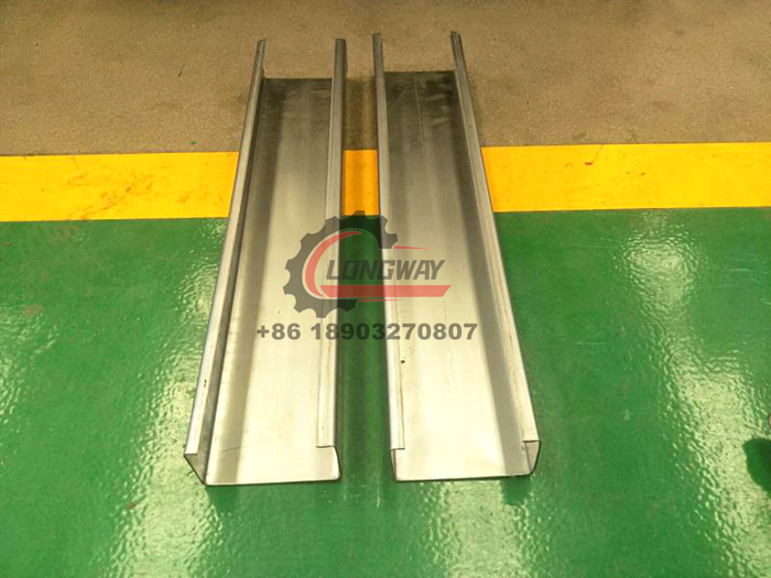 custom c and z purlin machine