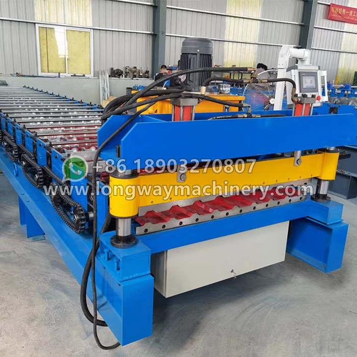 custom highway guardrail making machine