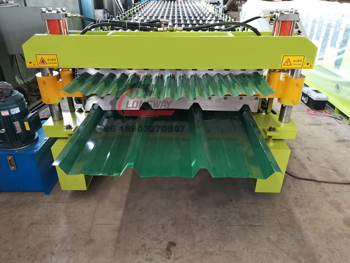 wall/roof panel roll forming machine